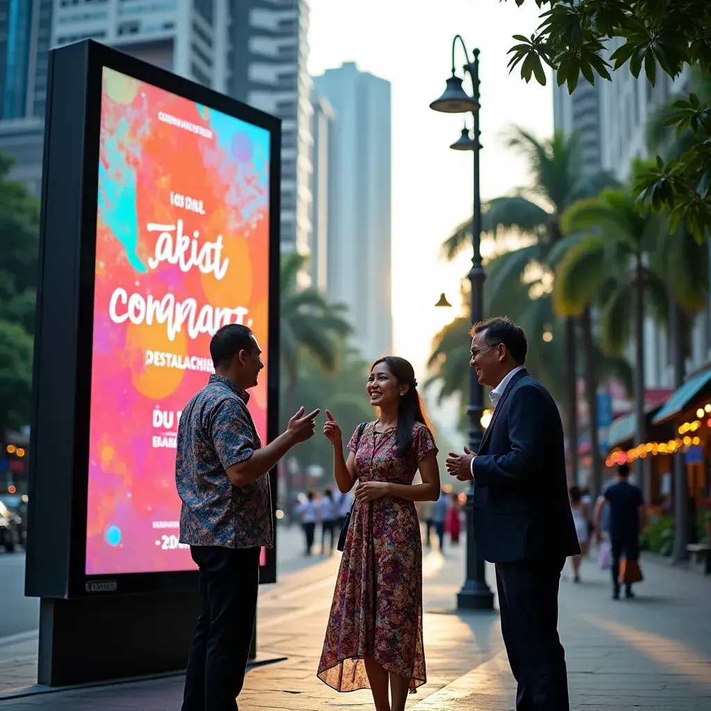 Supporting visual content